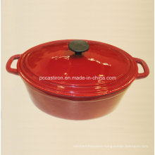 OEM ODM Cast Iron Cookware Manufacturer China Size 34X25cm